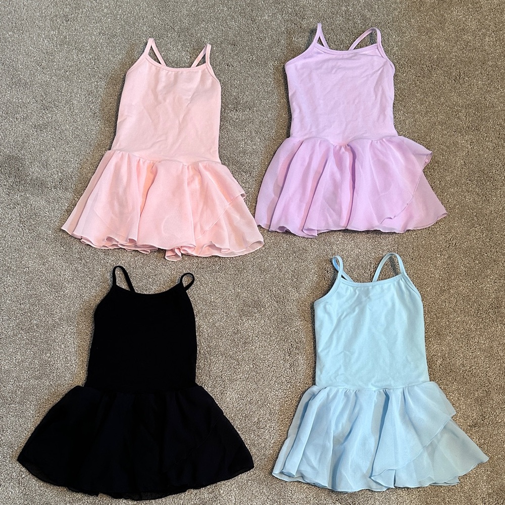 KBallet Costume Set - Pink, Purple, Black, Blue